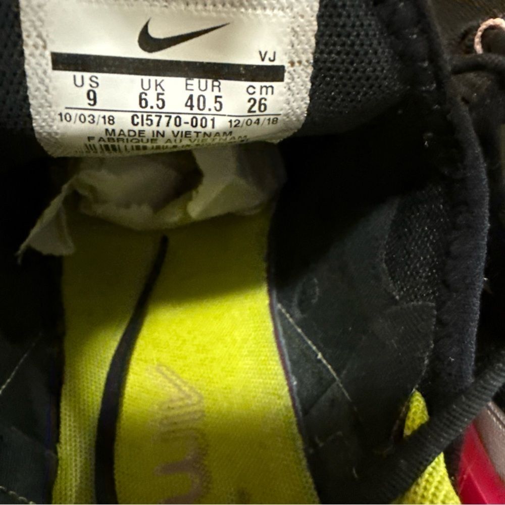NIKE Air Max 270 'Pink Rise' Running Shoes Size 9 - Picture 8 of 8